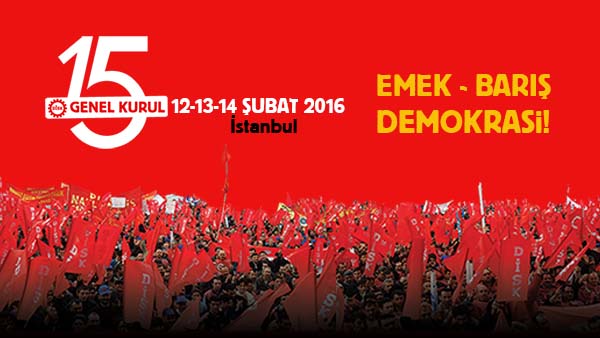  Türkiye Devrimci İşçi Sendikaları Konfederasyonu Genel Kurulu 12-13-14 Şubatta İstanbul’da